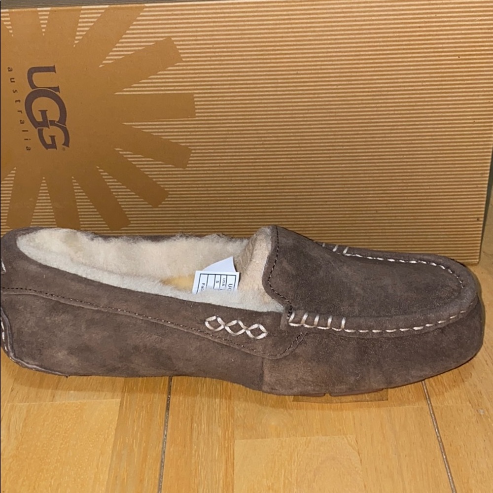 AUTH NIB UGG ANSLEY CHOCOLATE US5/UK3 - Picture 4 of 12